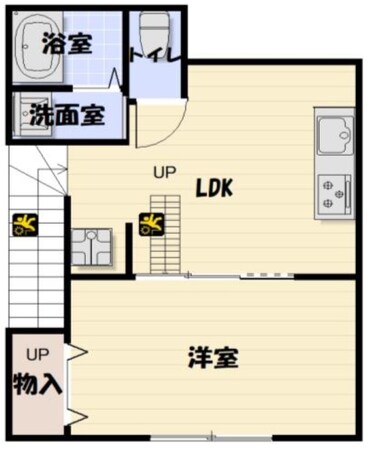 Like蘇我の物件間取画像